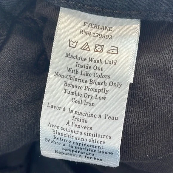 Everlane the baggy jean low rise low stretch 23 regular - Picture 10 of 15